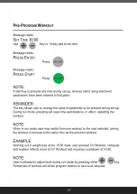 Preview for 19 page of SteelFlex ELLIPTICAL XE-7400 User Manual