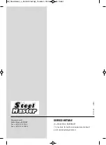 Preview for 56 page of Steelmaster V10 Operating Instructions Manual