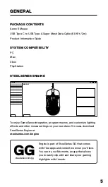 Preview for 5 page of SteelSeries AEROX 5 WIRELESS Product Information Manual