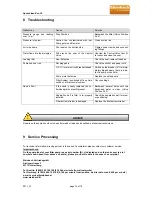 Preview for 16 page of Steinbach Speedclean Eco 30 Owner'S Manual