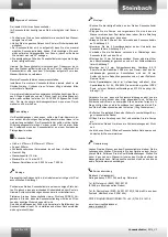 Preview for 2 page of Steinbach speedsolar Series Manual