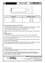 Preview for 46 page of Stel MAX dp 171C Instructions For Use And Maintenance Manual