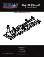 stellar labs Slider 20-S Owner'S Manual preview