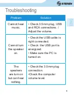 Preview for 22 page of Steren BOC-060RO Instruction Manual