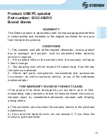 Preview for 24 page of Steren BOC-060RO Instruction Manual