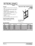 Sterling Plumbing 5970 Specification Sheet preview