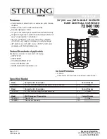 Sterling Plumbing 72040100 Specification Sheet preview