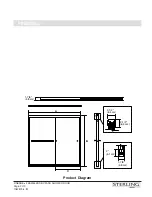 Preview for 2 page of Sterling Plumbing Frameless Bypass Shower Door SP5465-45 Specification Sheet