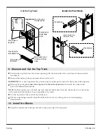 Preview for 11 page of Sterling Plumbing Pivot Shower Doors SP1500D Series Installation Manual