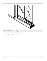 Preview for 16 page of Sterling Plumbing Pivot Shower Doors SP1500D Series Installation Manual