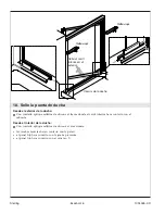 Preview for 49 page of Sterling Plumbing Pivot Shower Doors SP1500D Series Installation Manual