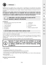 Preview for 79 page of STERWINS 3276000706182 Assemby - Use - Maintenance Manual