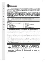 Preview for 52 page of STERWINS 3276007112566 Assemby - Use - Maintenance Manual