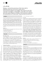 Preview for 2 page of steute Ex 95 SB Mounting And Wiring Instructions