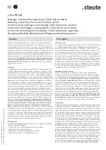 Preview for 3 page of steute Ex 95 SB Mounting And Wiring Instructions