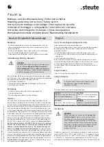 Preview for 2 page of steute Ex ST 14 Mounting And Wiring Instructions