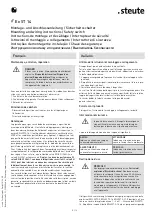 Preview for 5 page of steute Ex ST 14 Mounting And Wiring Instructions