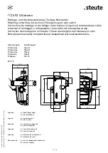 Preview for 21 page of steute EX ZS 92 S 22 VD F Mounting And Wiring Instructions