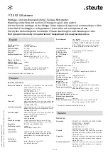 Preview for 24 page of steute EX ZS 92 S 22 VD F Mounting And Wiring Instructions