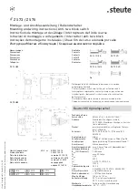 Preview for 4 page of steute ZS 73 Mounting And Wiring Instructions