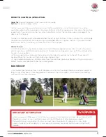 Preview for 11 page of Stewart Golf X9 FOLLOW Owner'S Manual & User Manual