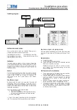 Preview for 2 page of Stid LXS R21 Installation Procedure