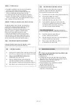 Preview for 70 page of Stiga MCS 470 Li 60 series Operator'S Manual