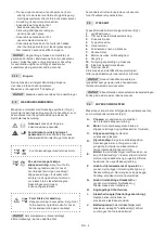 Preview for 79 page of Stiga MCS 470 Li 60 series Operator'S Manual