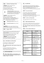 Preview for 81 page of Stiga MCS 470 Li 60 series Operator'S Manual