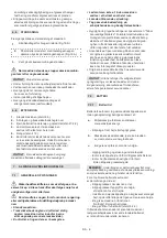 Preview for 83 page of Stiga MCS 470 Li 60 series Operator'S Manual