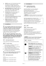 Preview for 94 page of Stiga MCS 470 Li 60 series Operator'S Manual