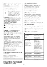 Preview for 109 page of Stiga MCS 470 Li 60 series Operator'S Manual