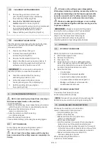 Preview for 126 page of Stiga MCS 470 Li 60 series Operator'S Manual