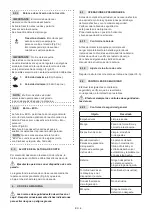 Preview for 136 page of Stiga MCS 470 Li 60 series Operator'S Manual