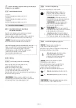 Preview for 190 page of Stiga MCS 470 Li 60 series Operator'S Manual