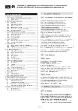 Preview for 199 page of Stiga MCS 470 Li 60 series Operator'S Manual