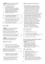 Preview for 219 page of Stiga MCS 470 Li 60 series Operator'S Manual