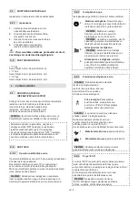 Preview for 231 page of Stiga MCS 470 Li 60 series Operator'S Manual