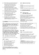 Preview for 259 page of Stiga MCS 470 Li 60 series Operator'S Manual