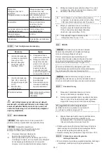 Preview for 289 page of Stiga MCS 470 Li 60 series Operator'S Manual