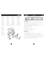 Preview for 2 page of Stiga MINI SCOOTER KID 3W Assembly & Instruction Manual