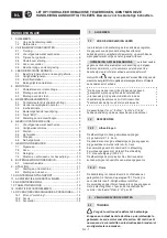 Preview for 121 page of Stiga MP1 500 Li D48 Series Operator'S Manual