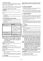 Preview for 82 page of Stiga MP2 500-R Li D48 Series Operator'S Manual