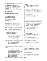 Preview for 114 page of Stiga MP2 504 Series Operator'S Manual