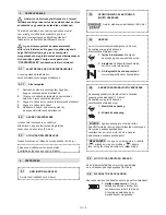 Preview for 188 page of Stiga MP2 504 Series Operator'S Manual