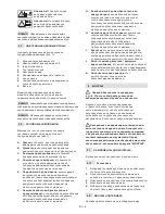 Preview for 304 page of Stiga MP2 504 Series Operator'S Manual