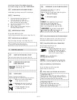 Preview for 356 page of Stiga MP2 504 Series Operator'S Manual