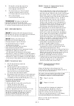 Preview for 202 page of Stiga MP2 554 Series Operator'S Manual