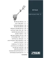 Stiga SNOW ELECTRIC 31 Instructions For Use Manual preview