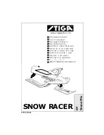 Stiga SNOW RACER Instructions For Use Manual preview